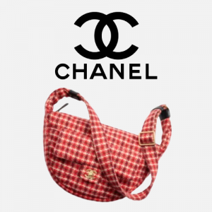 CHANEL 24N 코코네이지 레드 하운드투스 호보 백