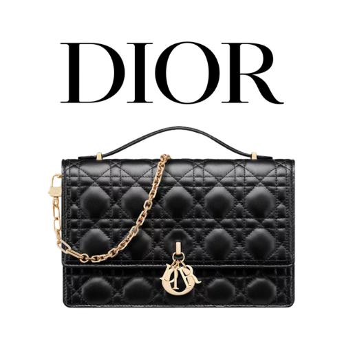 DIOR My Dior 탑 핸드 백