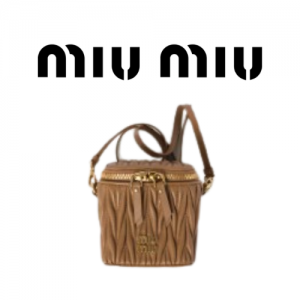 MIU MIU 마테라쎄 나파 가죽 마이크로 백