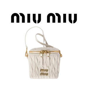 MIU MIU 마테라쎄 나파 가죽 마이크로 백