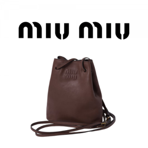 MIU MIU 나파 가죽 미니 백