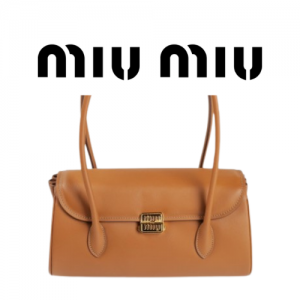MIU MIU 바케트 가죽 숄더 백