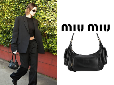 MIU MIU 나파 가죽 포켓 백