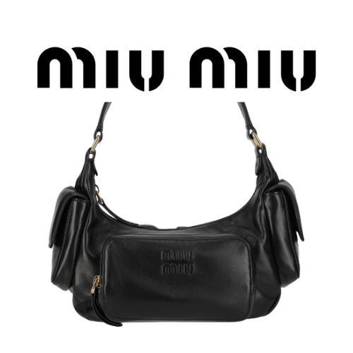 MIU MIU 나파 가죽 포켓 백