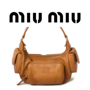 MIU MIU 나파 가죽 포켓 백