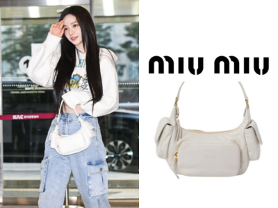 MIU MIU 나파 가죽 포켓 백