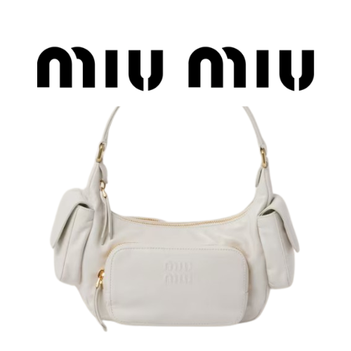 MIU MIU 나파 가죽 포켓 백