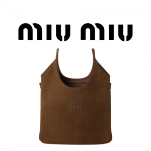 MIU MIU 아이비 스웨이드 가죽백