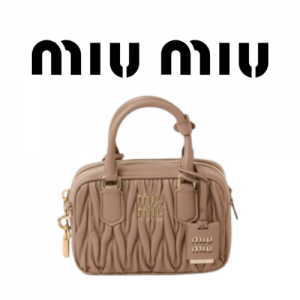 MIU MIU 아르카디 마테라쎄 나파 가죽 스몰 가방