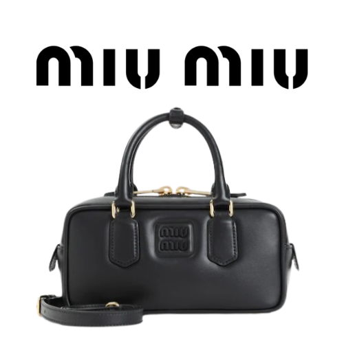 MIU MIU 아르카디 가죽 레귤러 백