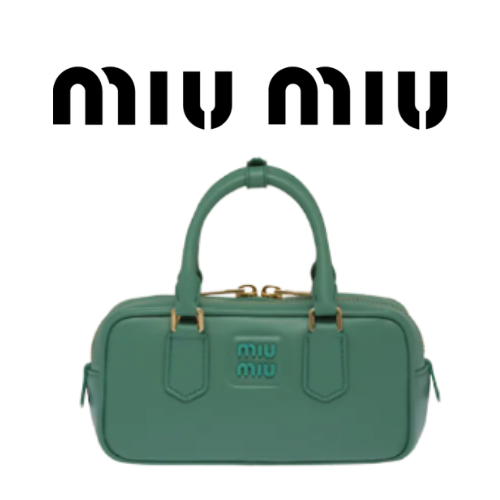 MIU MIU 아르카디 가죽 레귤러 백