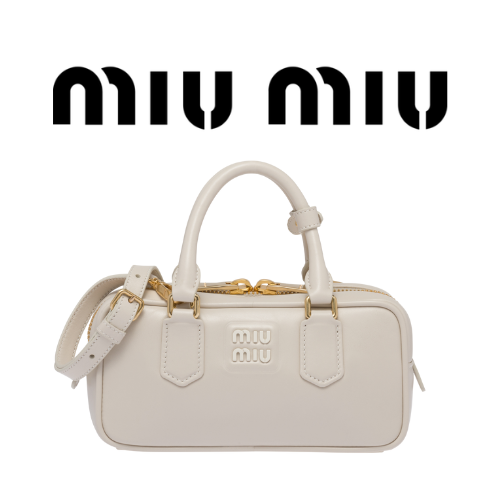 MIU MIU 아르카디 가죽 레귤러 백