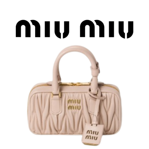 MIU MIU 아르카디 마테라쎄 가죽백
