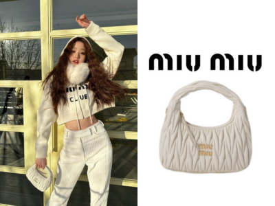 MIU MIU 완더 마테라쎄 나파 가죽 호보 스몰 백