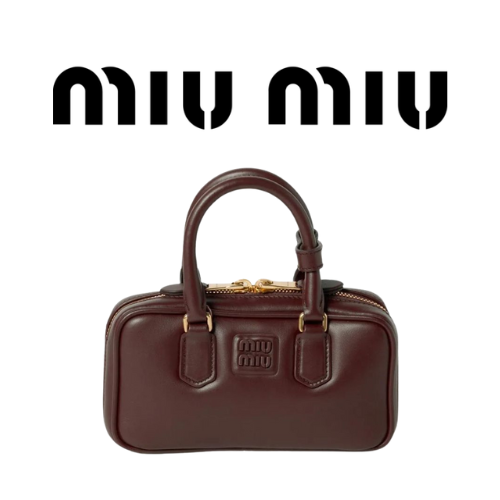 MIU MIU 아르카디 가죽 미니 백