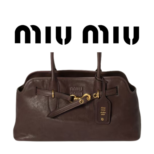MIU MIU 아방뛰르 나파 가죽 백