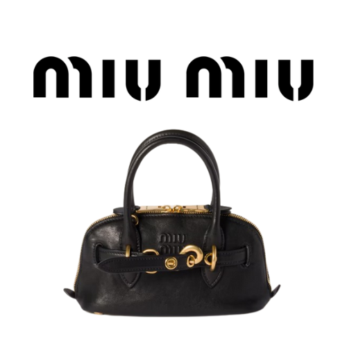 MIU MIU 아방뛰르 미니 나파 가죽 백
