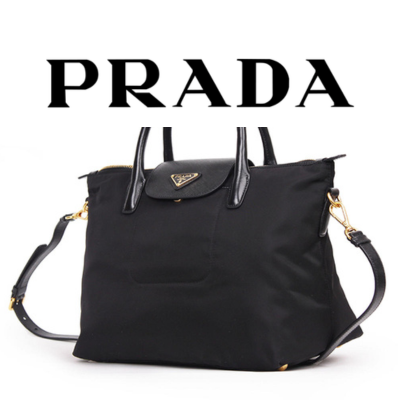 PRADA 포코노 사피아노 라지 토트백