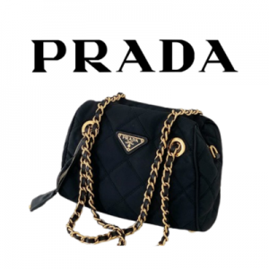PRADA 테수토 퀄팅 체인 숄더백