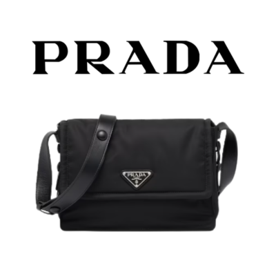 PRADA 리나일론 패디드 스몰 숄더백