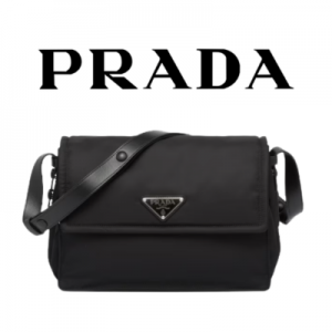 PRADA 리나일론 패디드 미디엄 숄더백