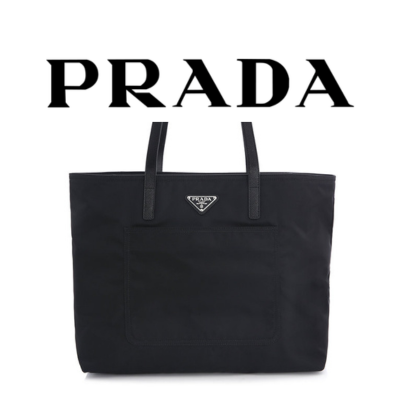 PRADA 리나일론 토트백