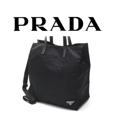 PRADA 리나일론 쇼퍼 숄더백