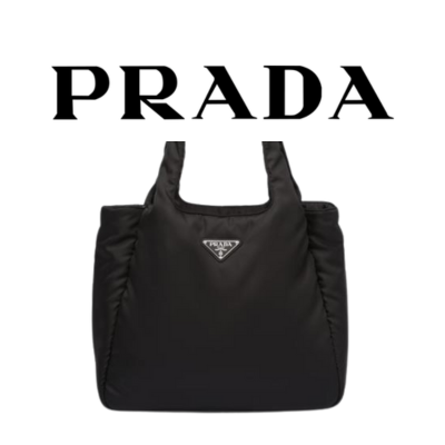PRADA 소프트 패딩 토트백