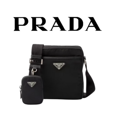 PRADA 리나일론 사피아노 숄더백