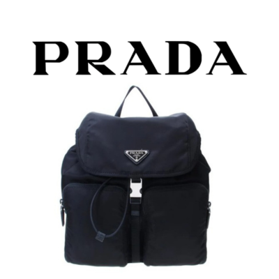 PRADA 포코노 드로스트링 백팩