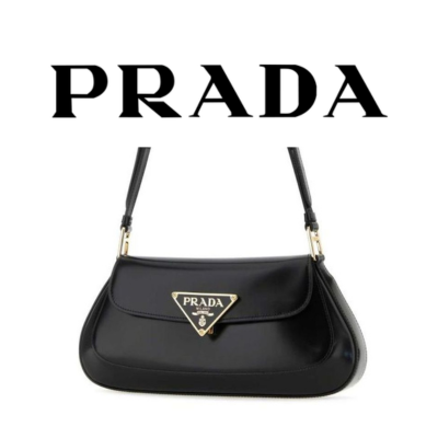 PRADA 브러시드 숄더백