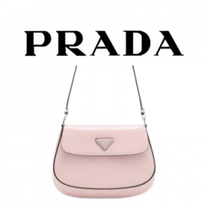 PRADA 클레오 브러시드 가죽 미니 숄더백