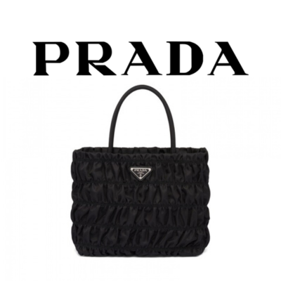 PRADA 나일론 고프레 토트백