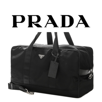 PRADA 리나일론 사피아노 트래블 토트백