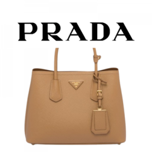 PRADA 두블레 사피아노 미디엄 가죽백