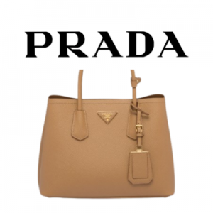 PRADA 두블레 사피아노 미디엄 가죽백