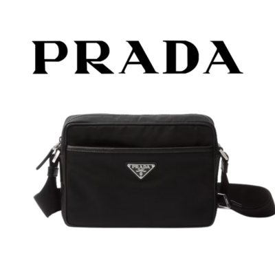 PRADA 리나일론 사피아노 숄더백