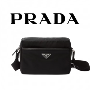 PRADA 리나일론 사피아노 숄더백