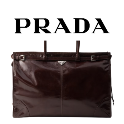 PRADA 가죽 토트백