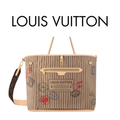 LOUIS VUITTON 네버풀 반둘리에 인사이드 아웃 GM