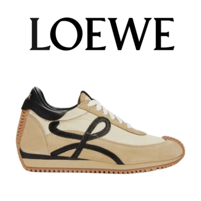 [225 ~ 290] LOEWE Flow Runner 스웨이드 스니커즈