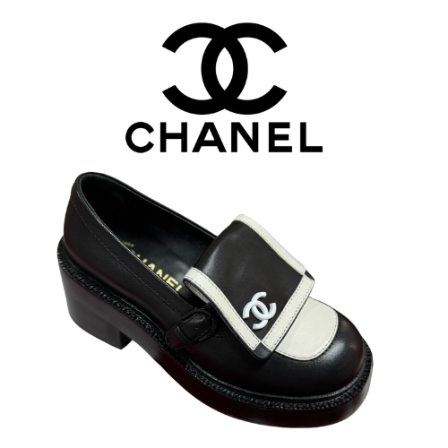 CHANEL 24B 블록 플랫폼 로퍼