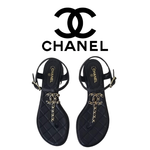 CHANEL 클래식 체인 T 클립 샌들