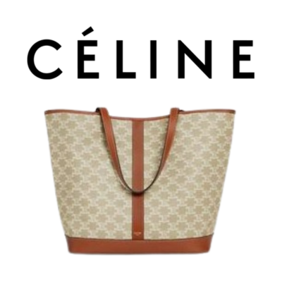 CELINE 트리옹프 미디엄 카바스 백