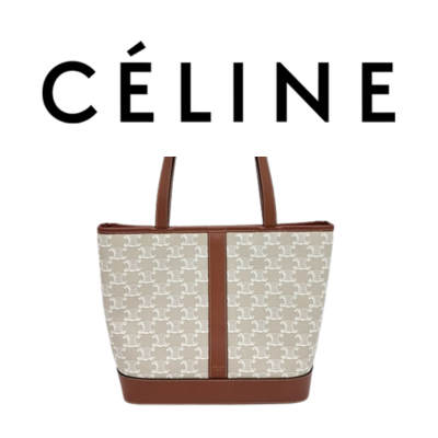 CELINE 트리옹프 스몰 카바스 백