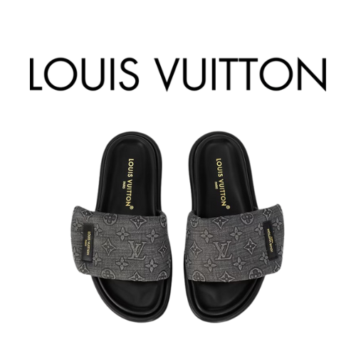 Louis Vuitton 풀 필로우 플랫 컴포트 뮬