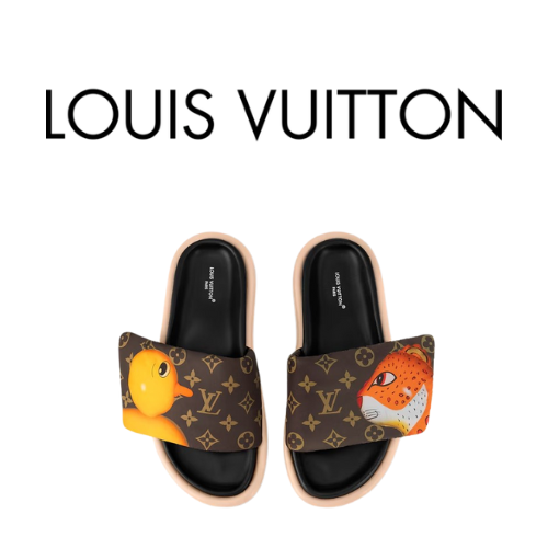 Louis Vuitton 풀 필로우 플랫 컴포트 뮬