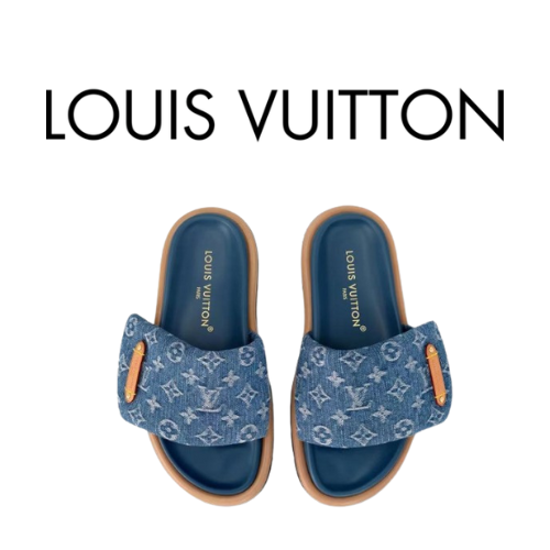 Louis Vuitton 풀 필로우 플랫 컴포트 뮬