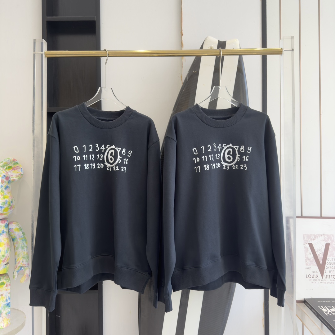 [남녀공용] Masion Margiela MM6 프린트 스웨트셔츠