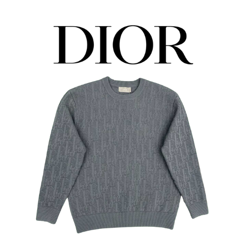[남녀공용] Dior 오블리크 아이콘 니트웨어